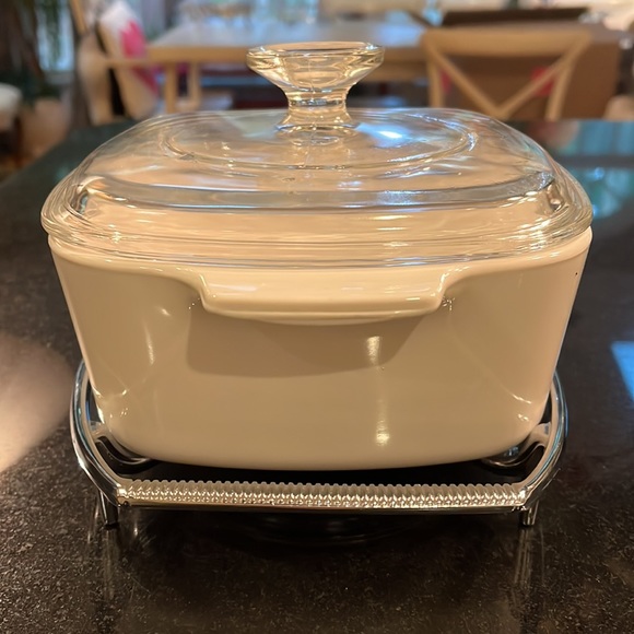 "Blue Velvet" - 1.5L / 1.5 QT CorningWare Casserole with Lid (A-9-C) - Picture 3 of 7